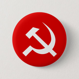 USSR Flag 6 Cm Round Badge