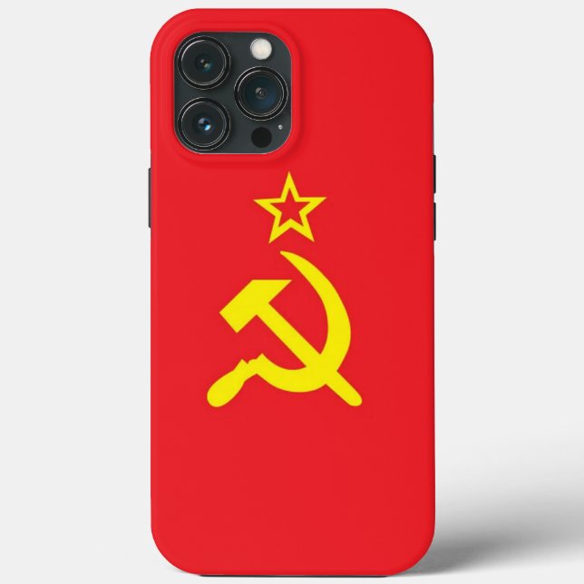 USSR flag Case-Mate iPhone Case (Back)