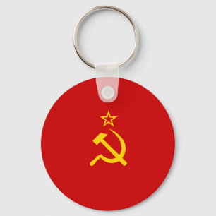 USSR flag Key Ring