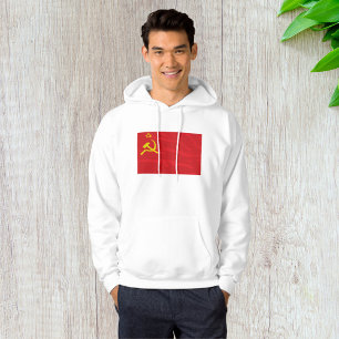 USSR Flag Mens Hoodie