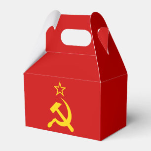 USSR Flag - Soviet Union Flag Favour Box