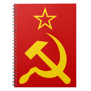 USSR Flag - Soviet Union Flag Notebook