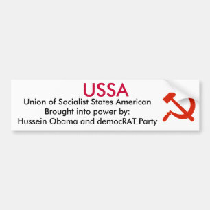 USSR - Obama Bumper Sticker