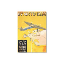 USSR Soviet Vintage Travel Poster