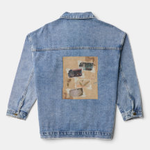 ustom Back Printed Denim Jacket | Unisex Jean Jack