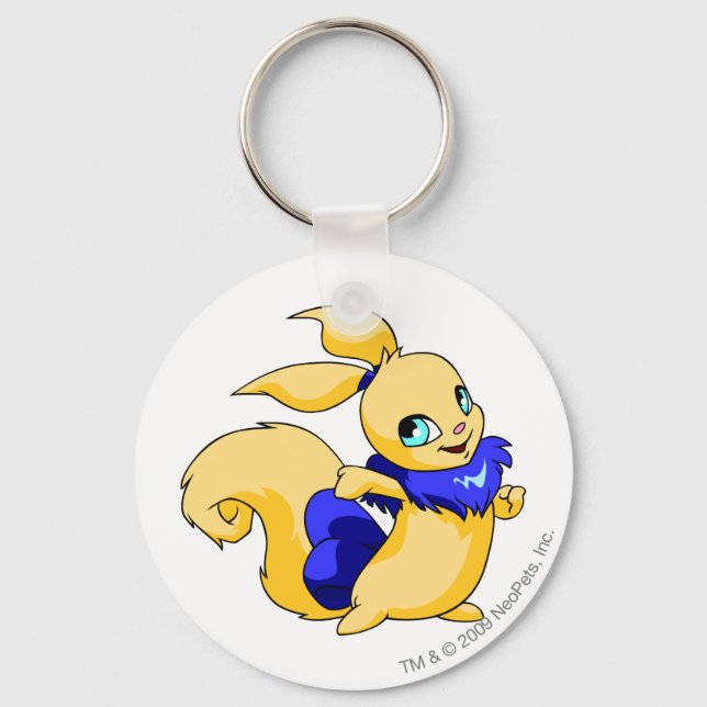Usul Blue Key Ring (Front)