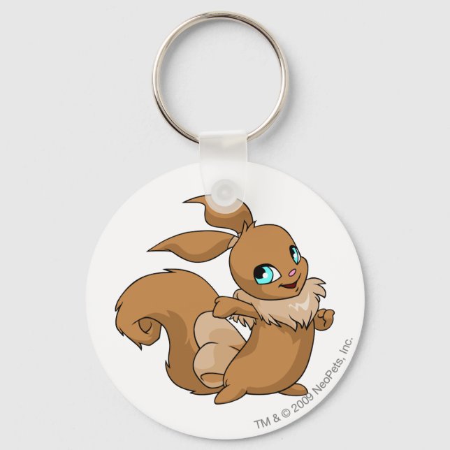 Usul Brown Key Ring (Front)