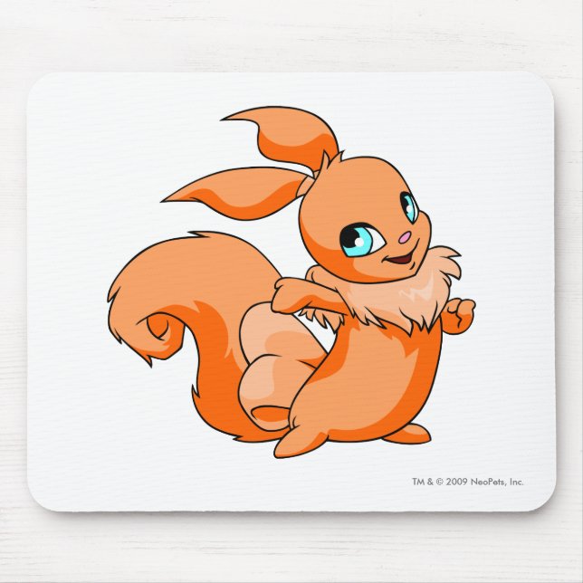 Usul Orange Mouse Pad (Front)