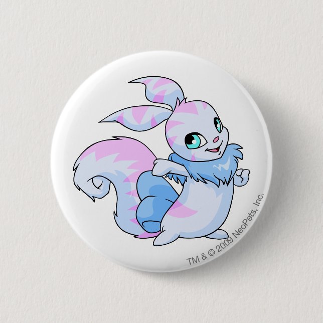 Usul Striped 6 Cm Round Badge (Front)