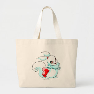 Usul White Large Tote Bag