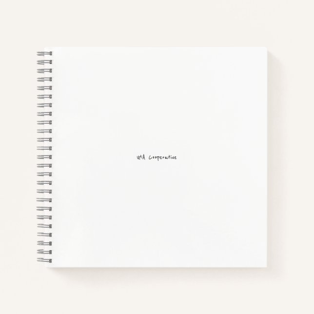 UtA Cooperative Notebook (Front)