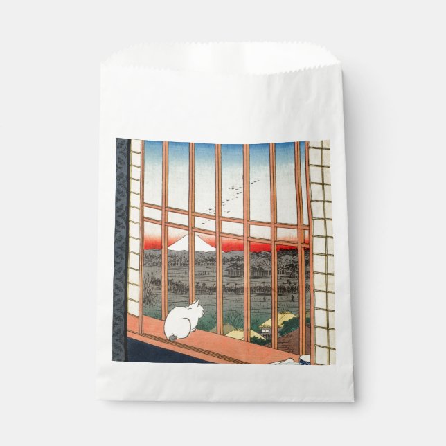 Utagawa Hiroshige - Asakusa Rice fields Favour Bags (Front)