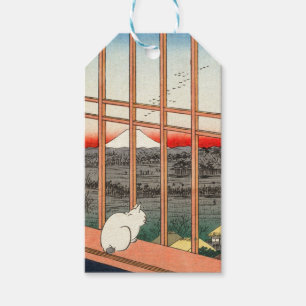 Utagawa Hiroshige - Asakusa Rice fields Gift Tags