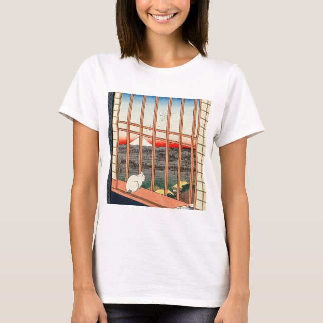 Utagawa Hiroshige - Asakusa Rice fields T-Shirt (Front)