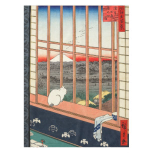 Utagawa Hiroshige - Asakusa Rice fields Tablecloth