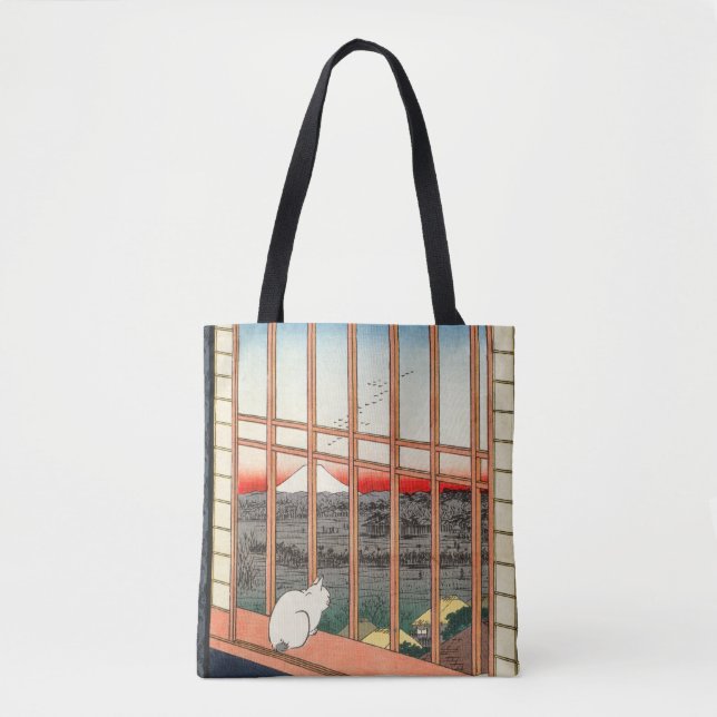 Utagawa Hiroshige - Asakusa Rice fields Tote Bag (Front)