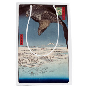 Utagawa Hiroshige - Fukagawa Susaki and Jumantsubo Medium Gift Bag