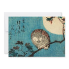 Utagawa Hiroshige - Horned Owl on Maple Branch