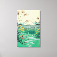 Utagawa Hiroshige - Otsuki Plain in Kai Province