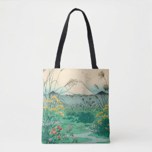 Utagawa Hiroshige - Otsuki Plain in Kai Province Tote Bag