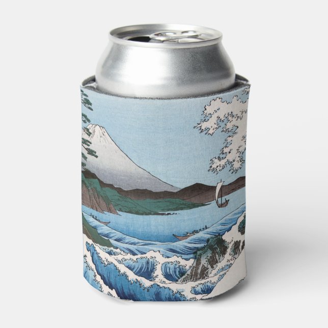 Utagawa Hiroshige - Sea off Satta, Suruga Province Can Cooler (Can Front)