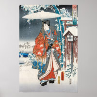 Utagawa Hiroshige - Tale of Genji, Elegant Prince