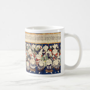 Utagawa Kuniteru the second, Sumo Wrestler 2 Coffee Mug