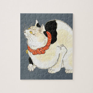 Utagawa Kuniyoshi, Cat for rat extermination Jigsaw Puzzle