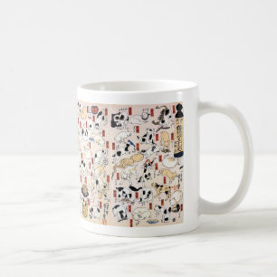 Utagawa Kuniyoshi , Kuniyoshi Utagawa Coffee Mug