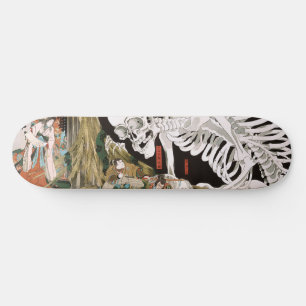 Utagawa Kuniyoshi Warrior vs. Ghost,Japanese Art Skateboard