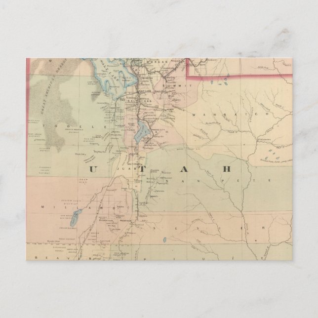 Utah 5 postcard (Front)