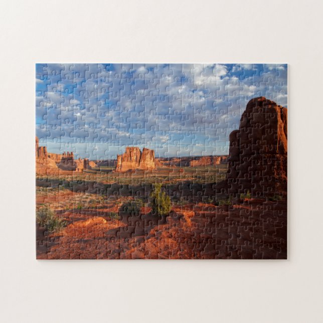 Utah, Arches National Park, rock formations 1 Jigsaw Puzzle (Horizontal)