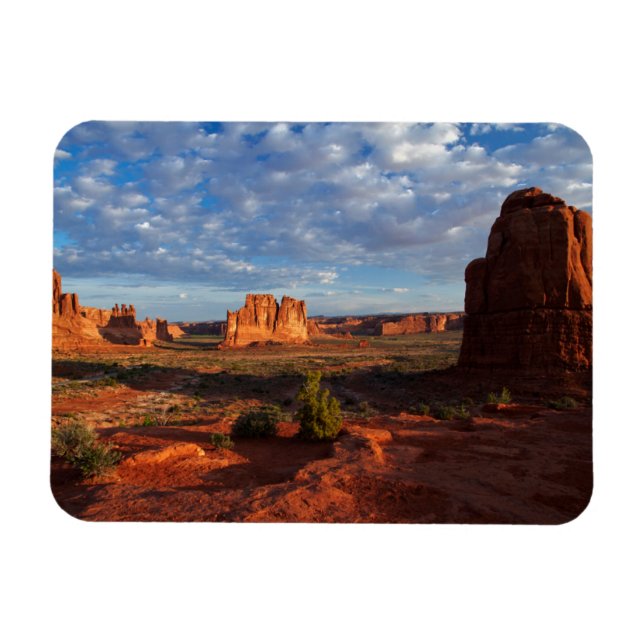 Utah, Arches National Park, rock formations 1 Magnet (Horizontal)