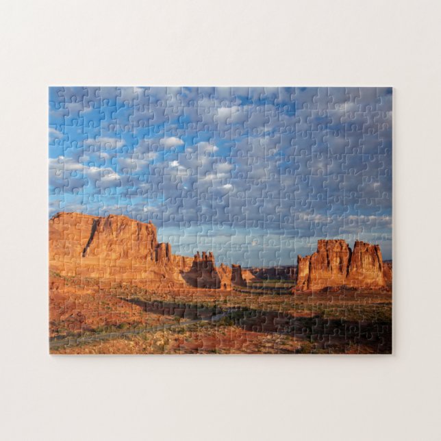 Utah, Arches National Park, rock formations 2 Jigsaw Puzzle (Horizontal)