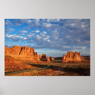 Utah, Arches National Park, rock formations 2 Poster