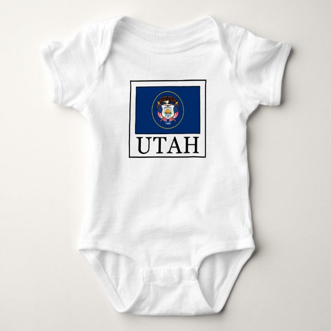 Utah Baby Bodysuit (Front)