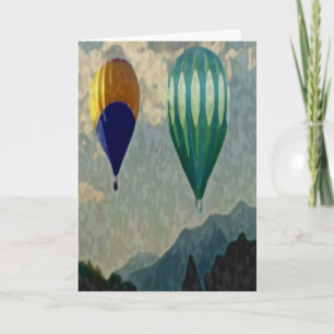Utah Balloons Holiday Card