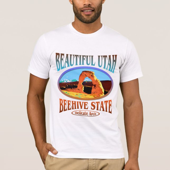 Utah Beehive State T-Shirt (Front)