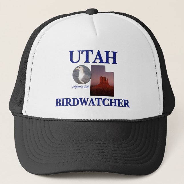 Utah Birdwatcher Trucker Hat (Front)