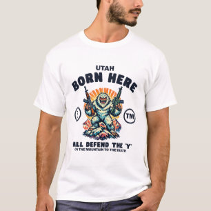 Utah : born here T-Shirt