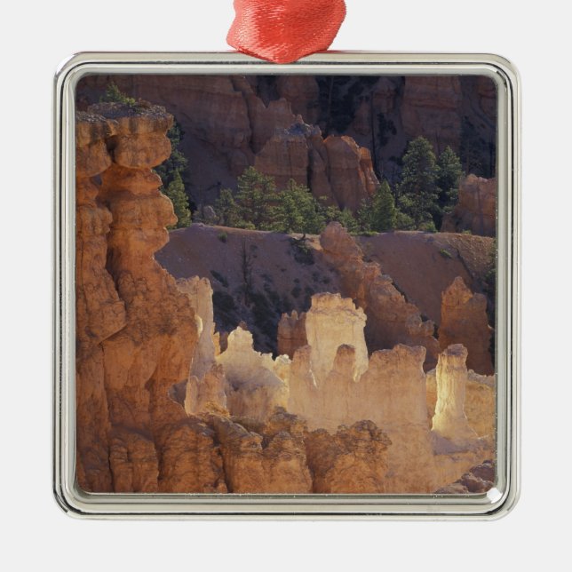 Utah, Bryce Canyon National Park. Hoodoos, Metal Tree Decoration (Front)