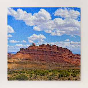 Utah Buttes and Blue Skies - 20x20 - 676 pcs. Jigsaw Puzzle