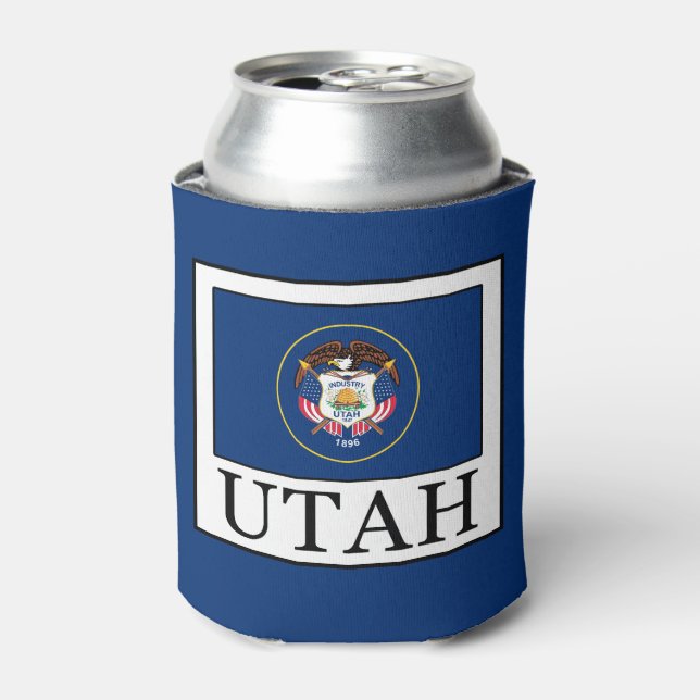 Utah Can Cooler (Can Front)