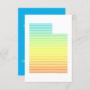 utah chill fade invitation