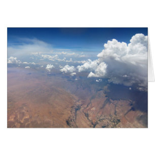 Utah Cloudscape from 36,000 Feet
