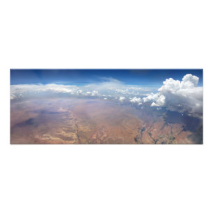 Utah Cloudscape from 36,000 Feet Photo Print
