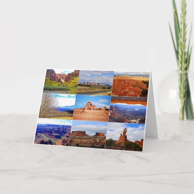 Utah Collage Card (Front)