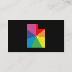 utah colour burst business card