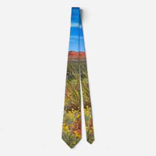 Utah Desert Wildflowers Tie