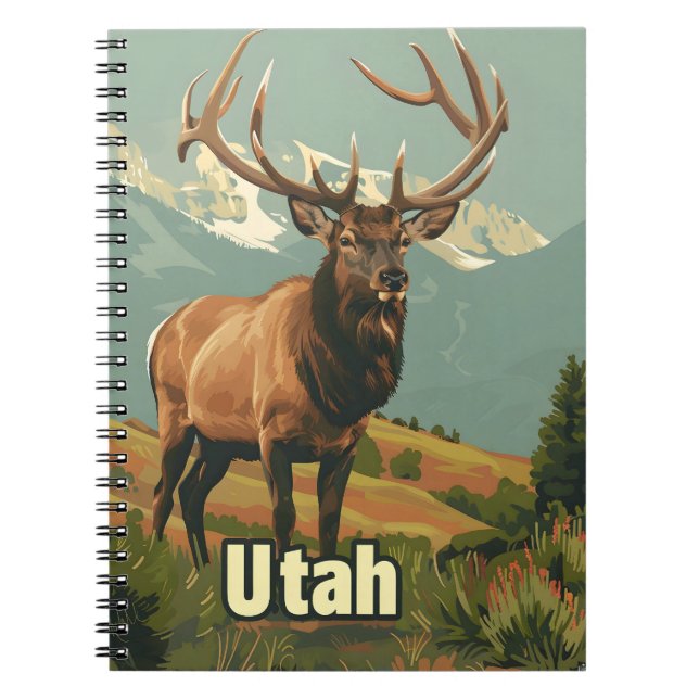 Utah Elk Notebook (Front)